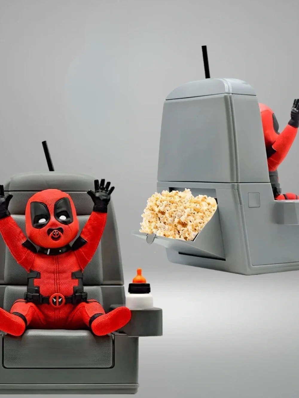 Deadpool and Wolverine 6 popcorn bucket collection